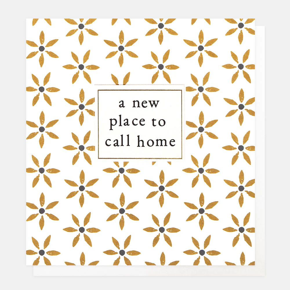 Star Flower New Home Card