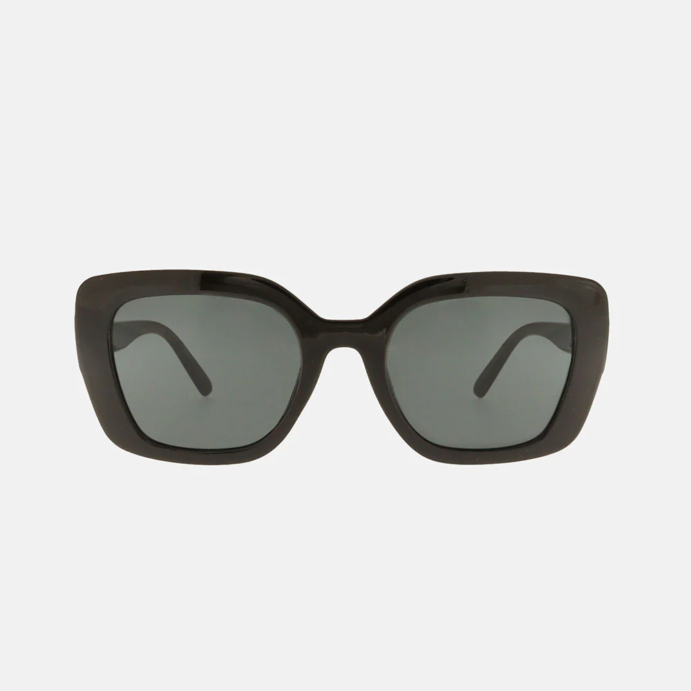 Black Ophelia Square Sunglasses