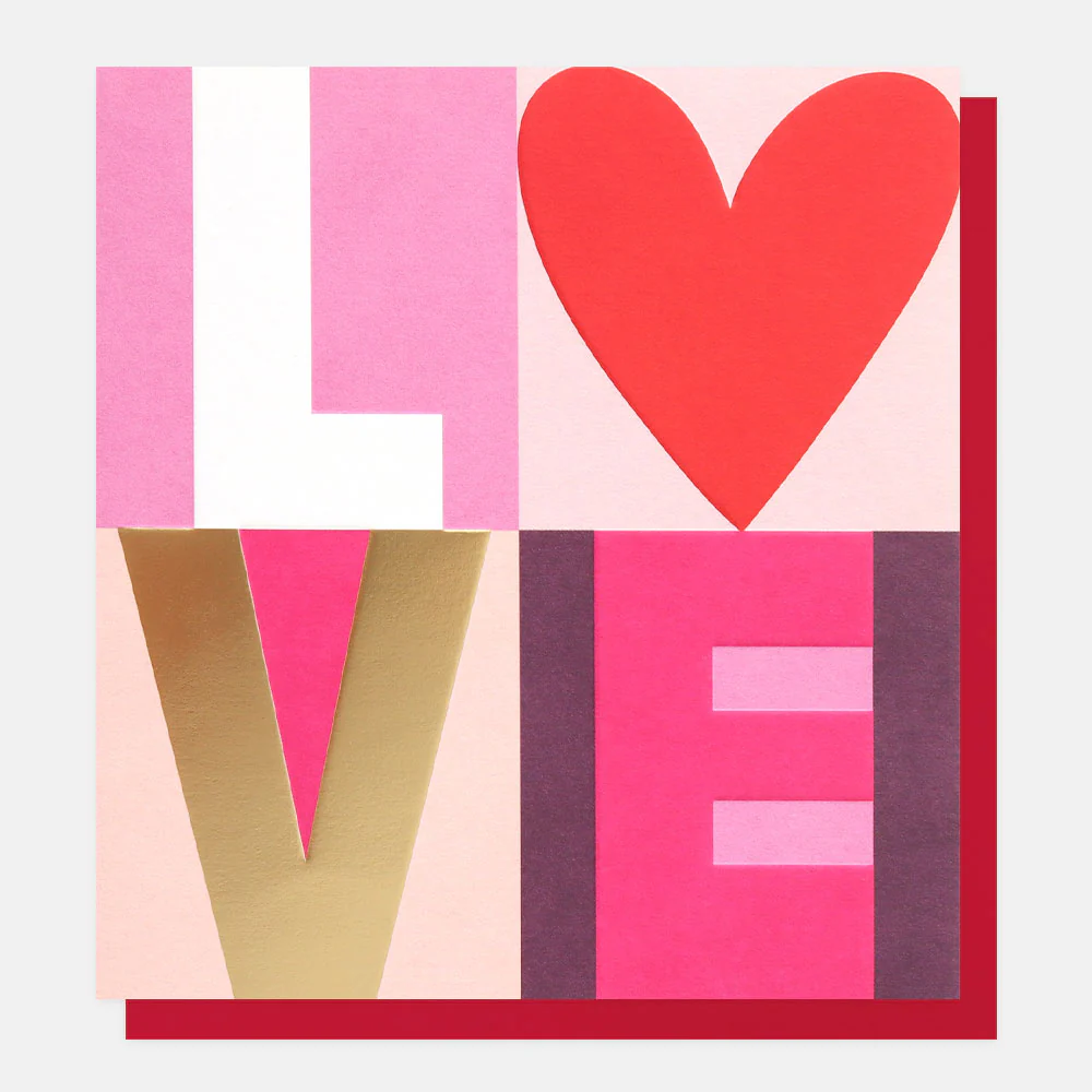 Bold Love Heart Card