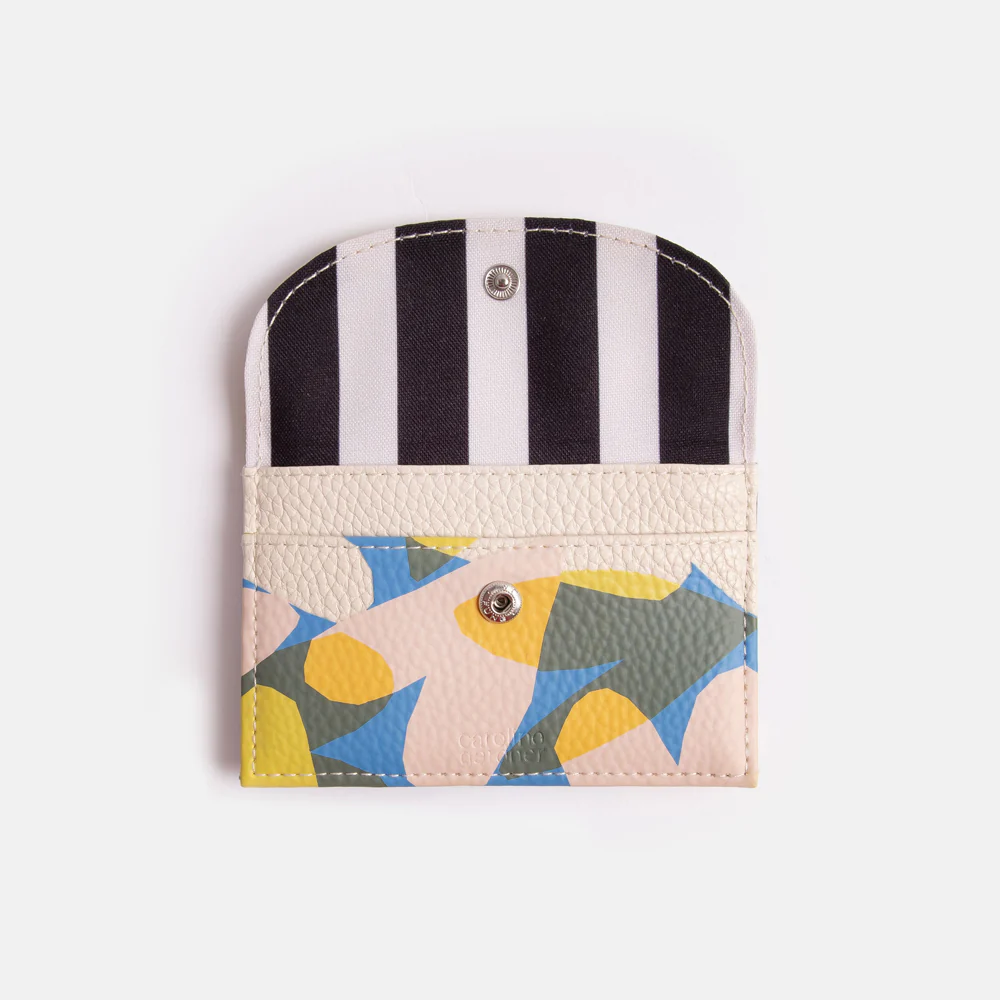 Confetti Hearts Card Holder Coin Purse - Image 3