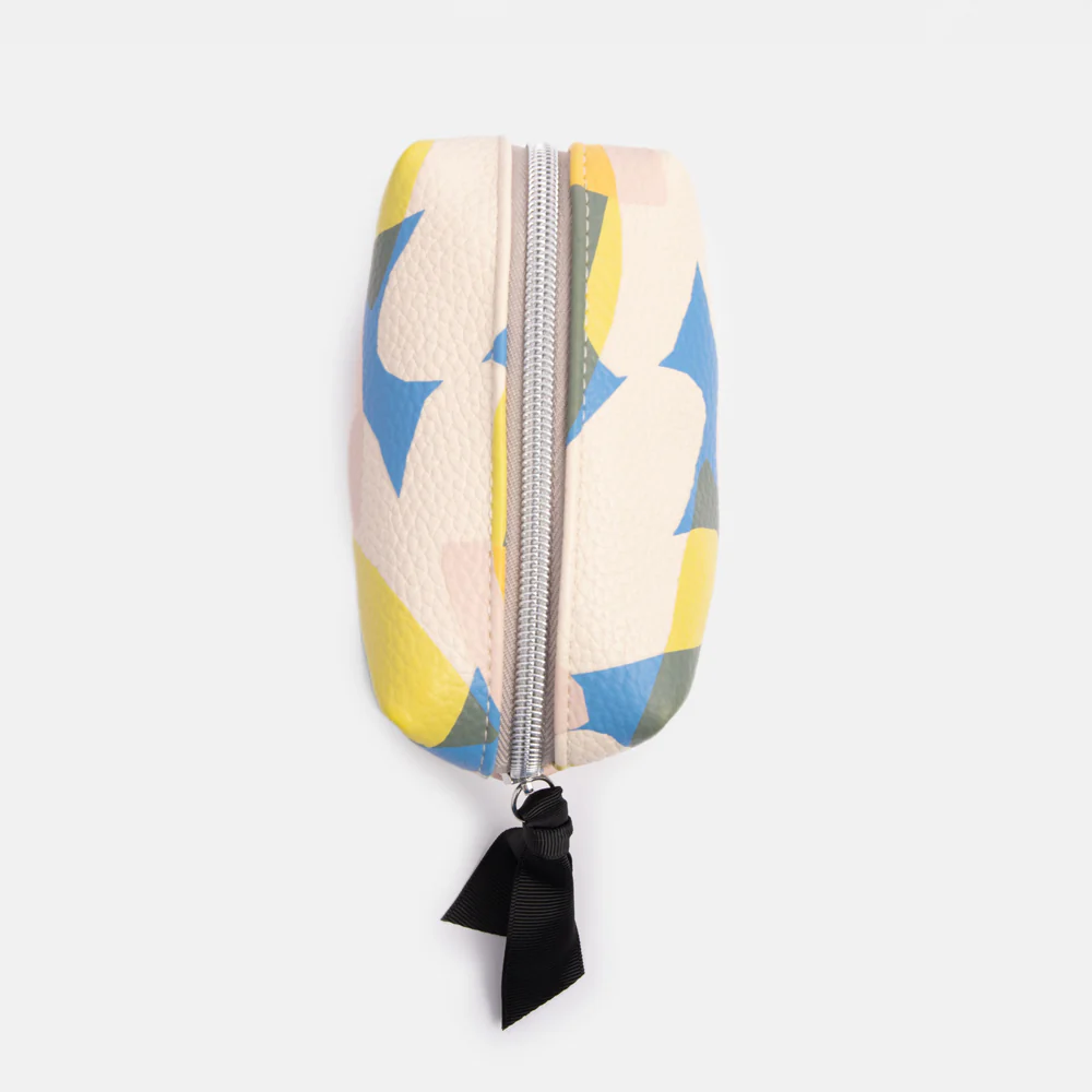 Confetti Hearts Mini Cube Cosmetic Bag - Image 3