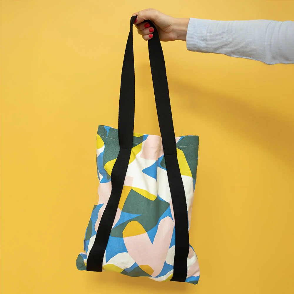 Confetti Hearts Tote Bag - Image 3