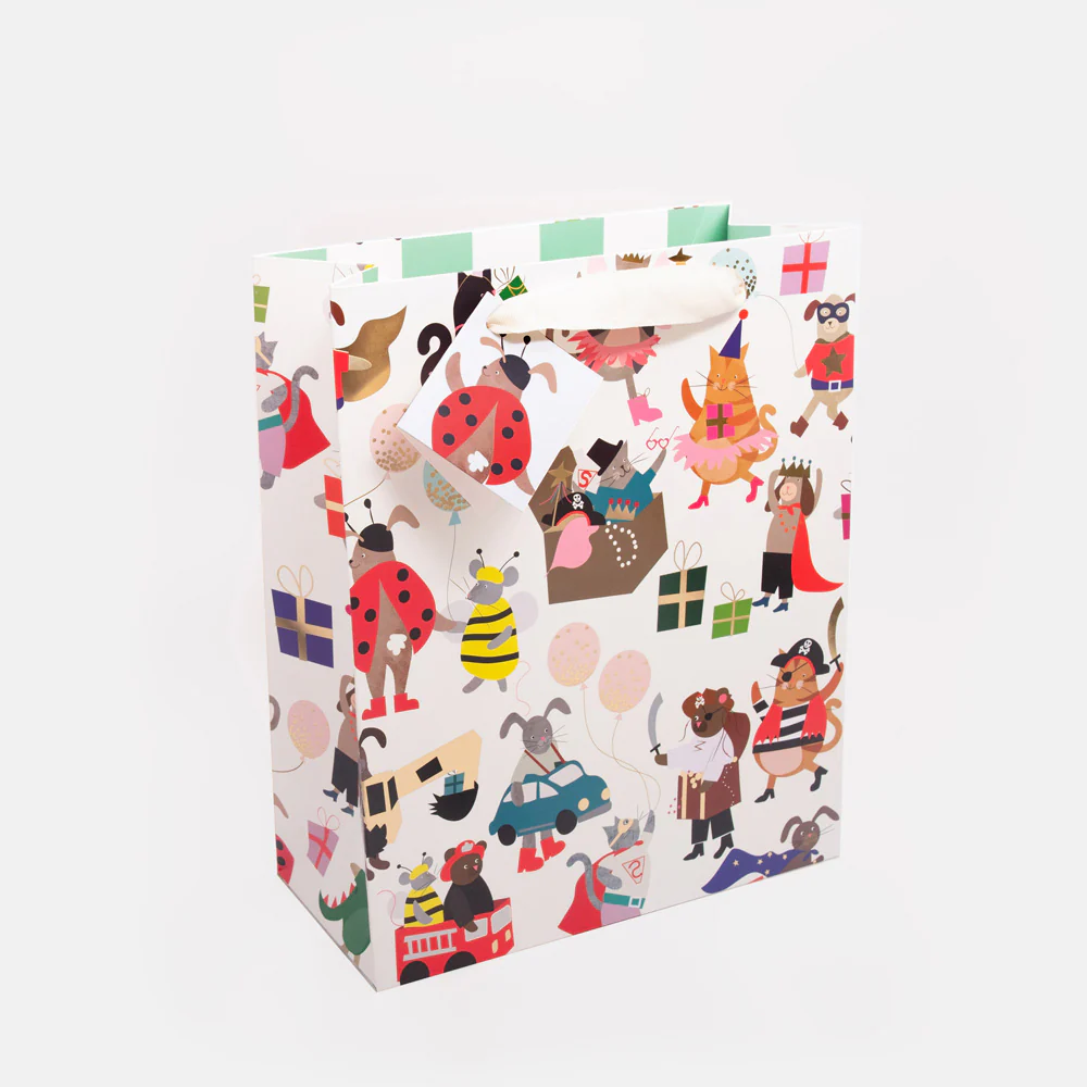 Fancy Dress Animals Large Gift Bag