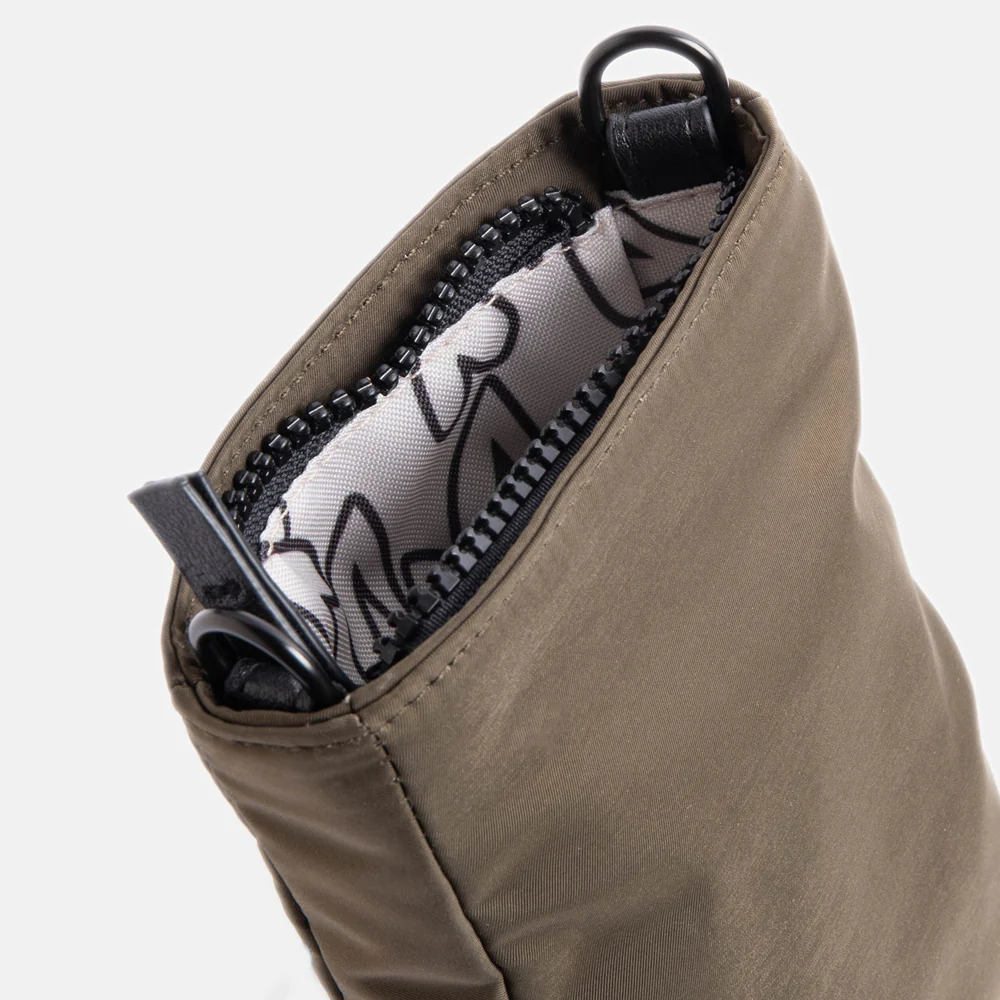 Khaki Padded Phone Pouch Bag - Image 2