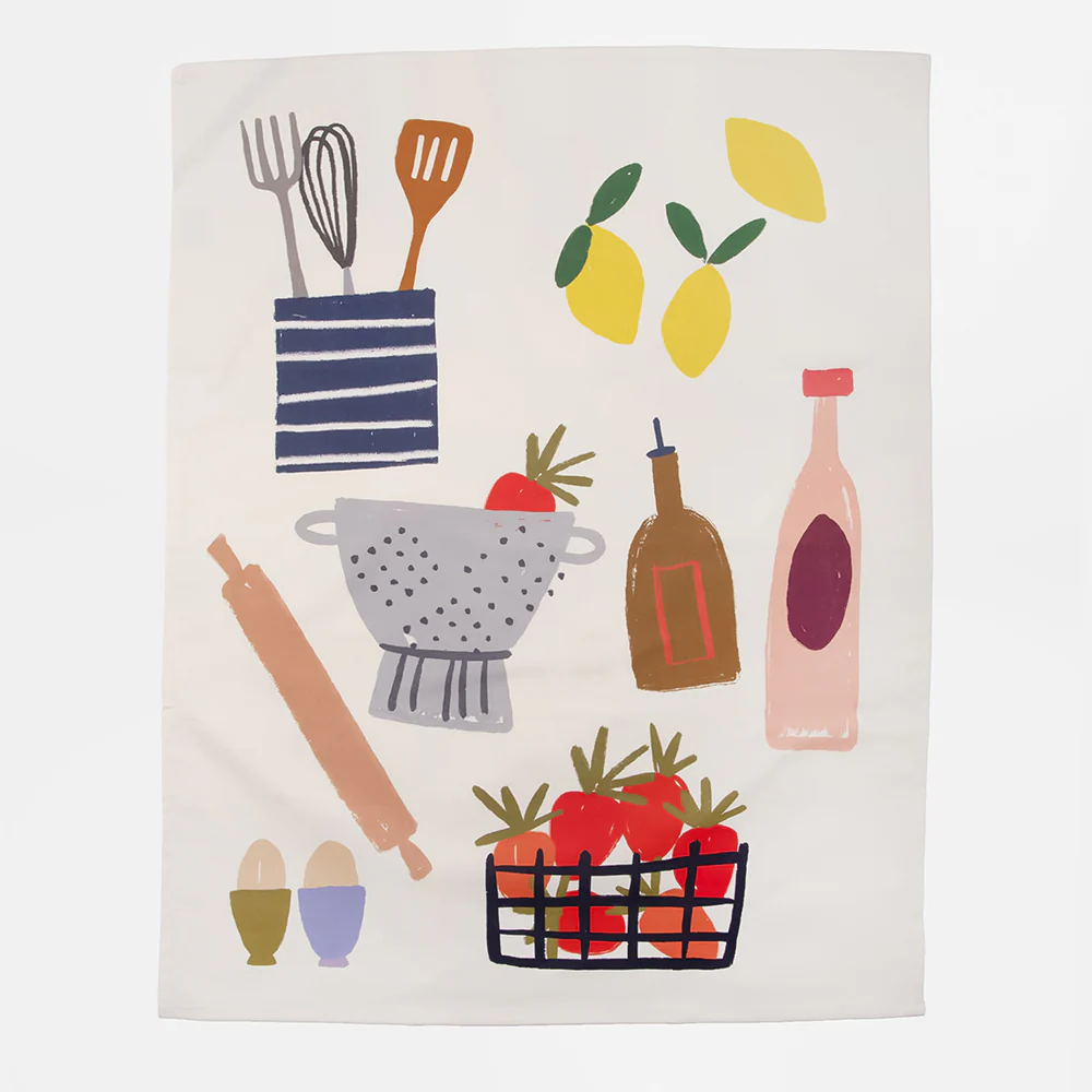 Kitchen/Hearts Tea Towel Set of 2 - Image 3