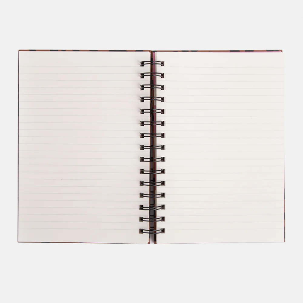 Leopard Print A5 Spiral Notebook - Image 3