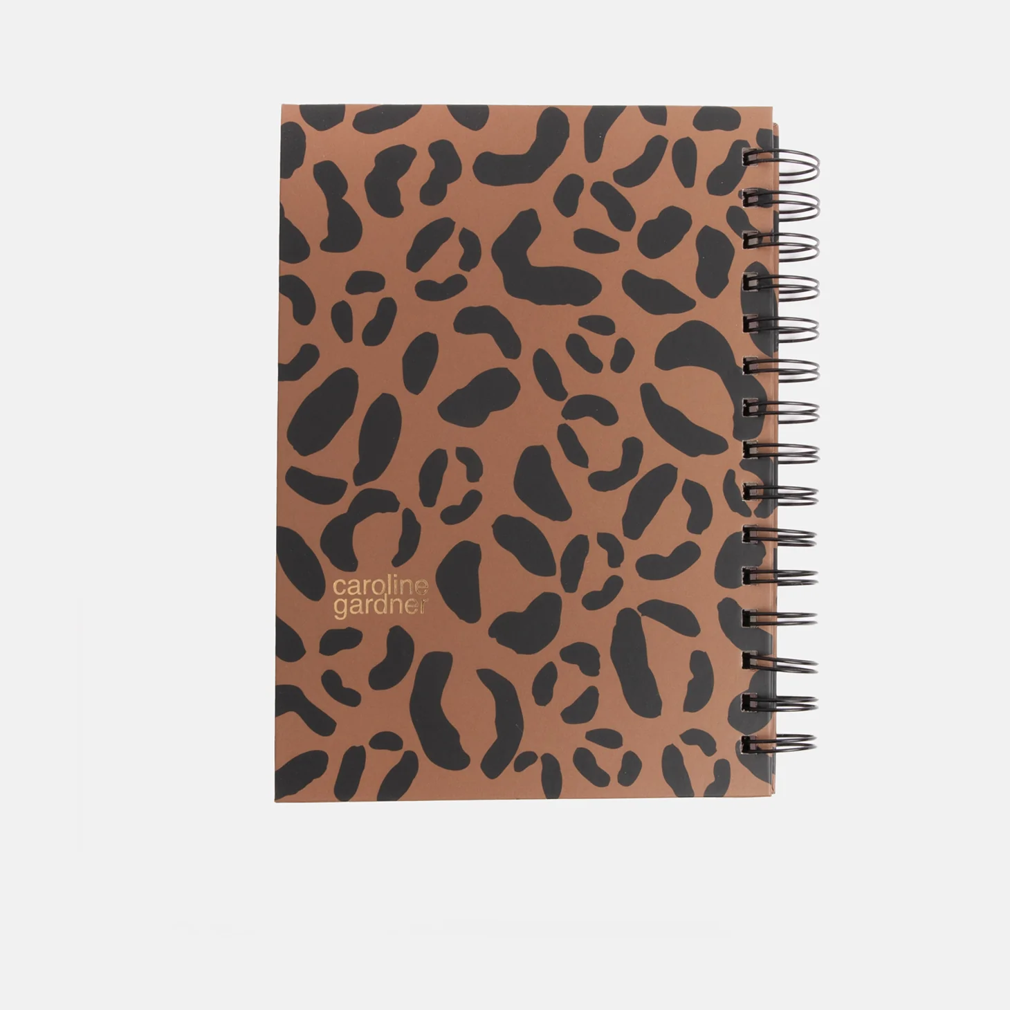 Leopard Print A5 Spiral Notebook - Image 4