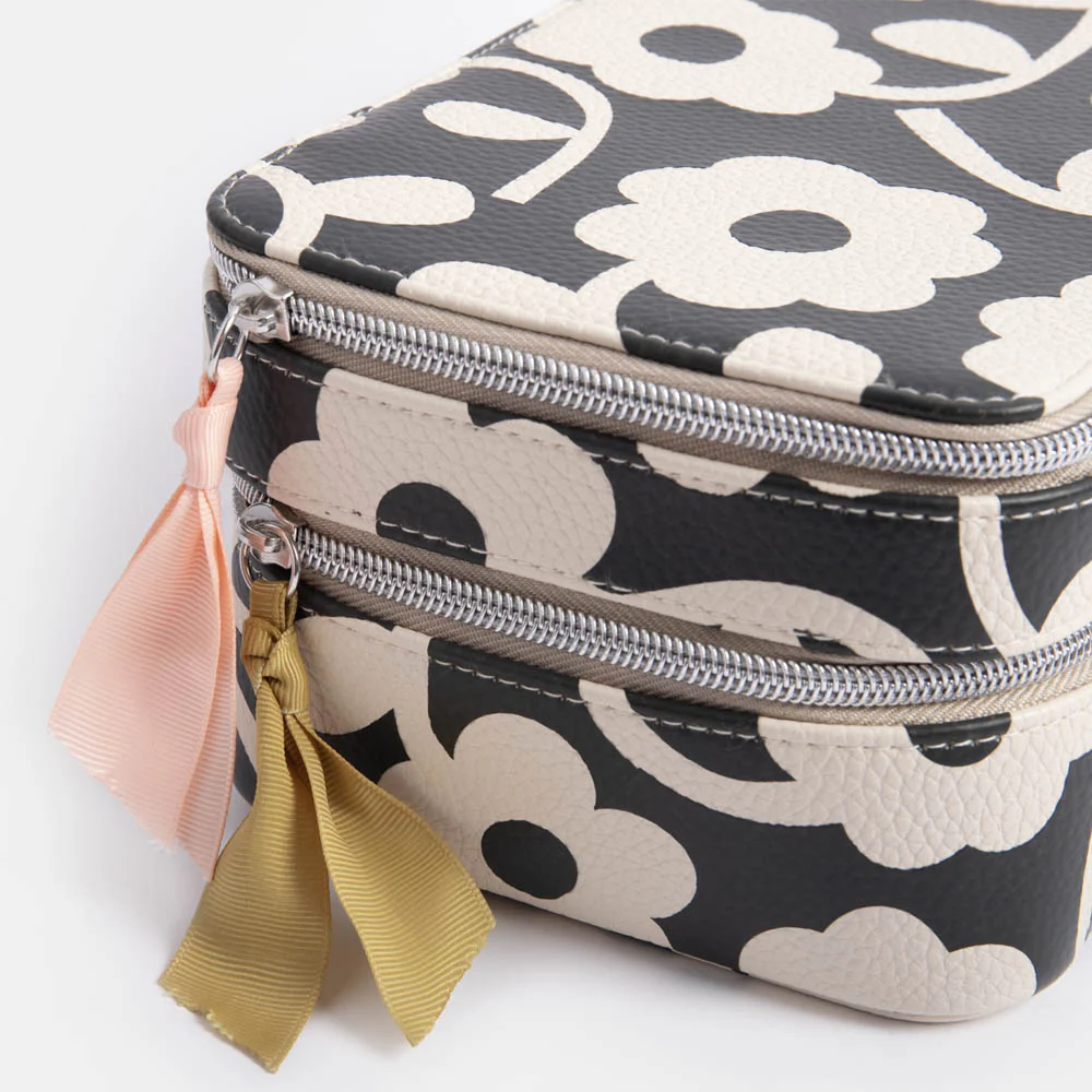 Mono Floral Make Up Case - Image 5