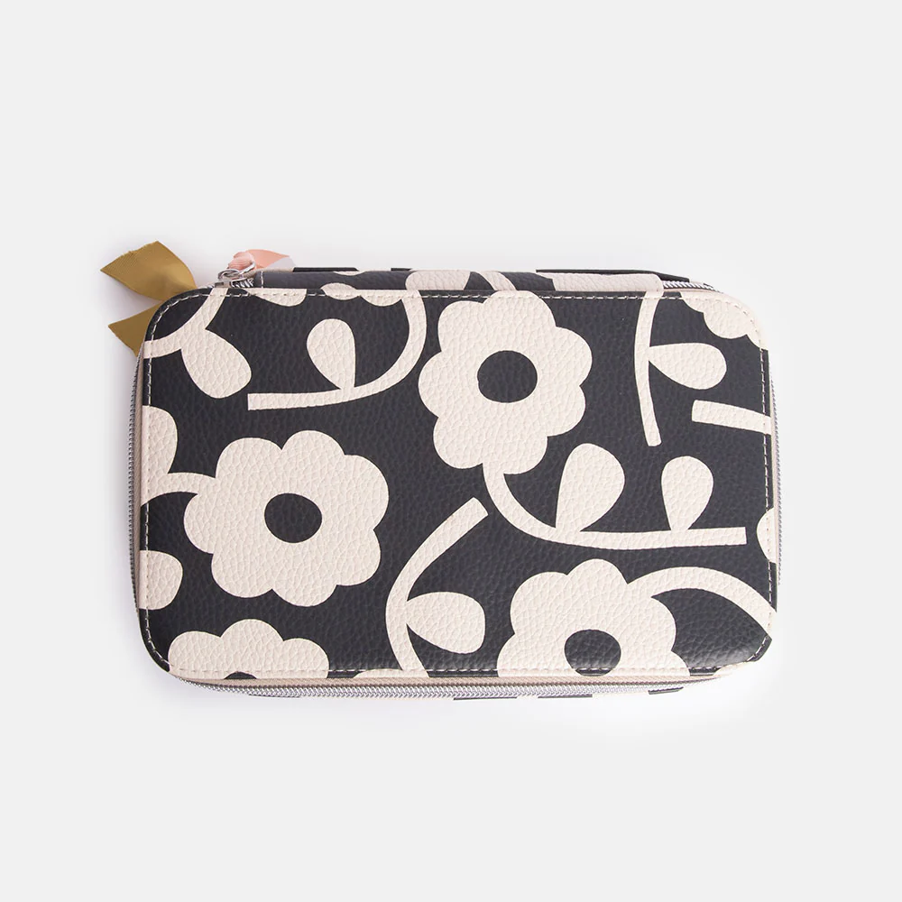 Mono Floral Make Up Case - Image 6