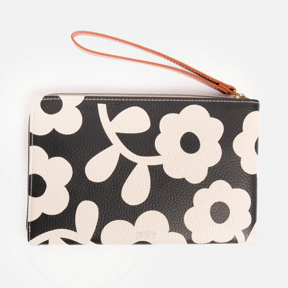 Mono Floral Travel Pouch - Image 3
