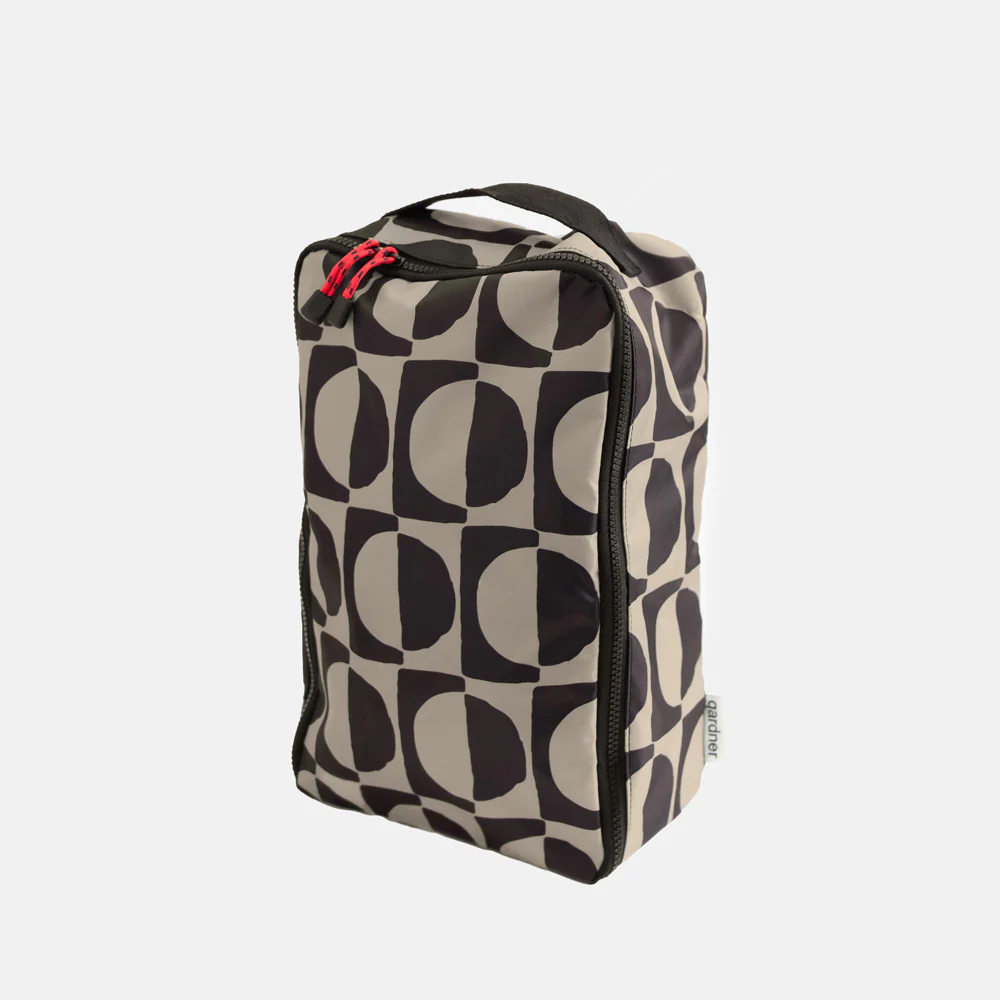 Mono Geo Circles Shoe Bag
