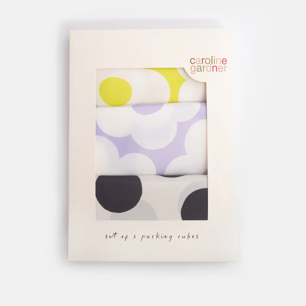 Mono Spot/Flower Set of 3 Packing Cubes - Image 2