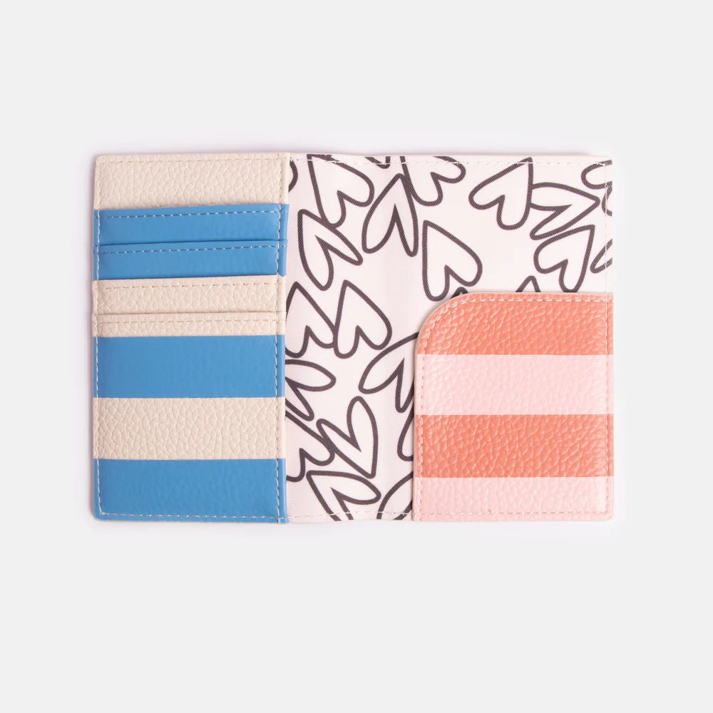 Multi Stripe Passport Card Holder - Image 2