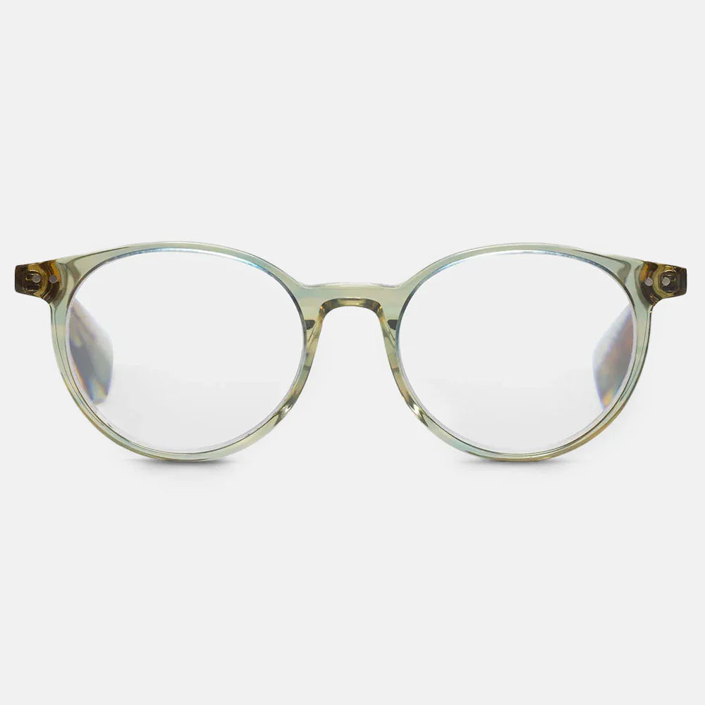 Olive Crystal 'Case Closed' Reading Glasses
