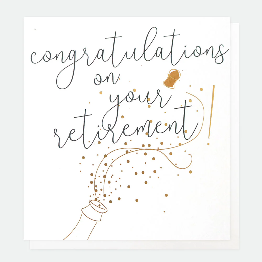 On Your Retirement Card