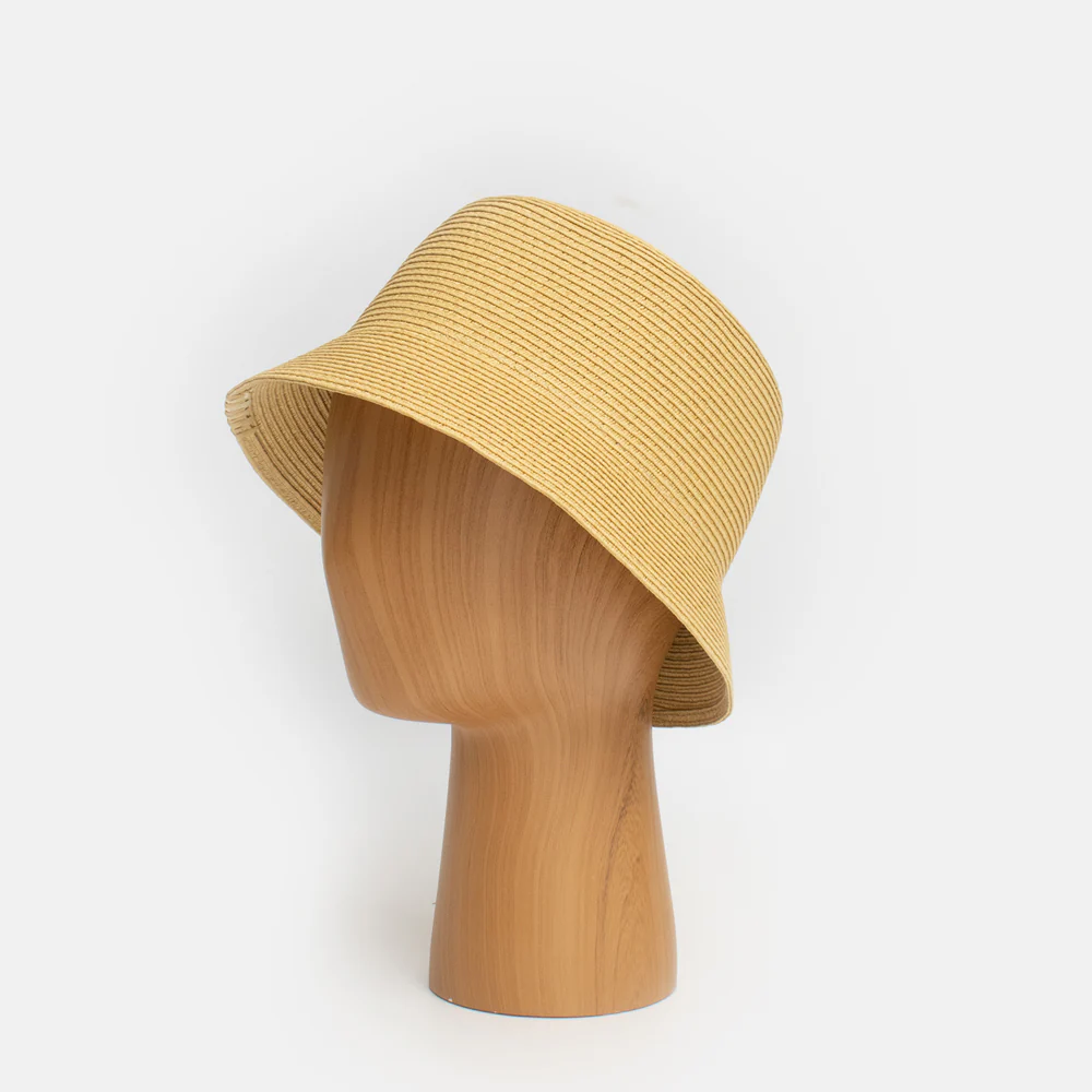 Paper Straw Bucket Hat