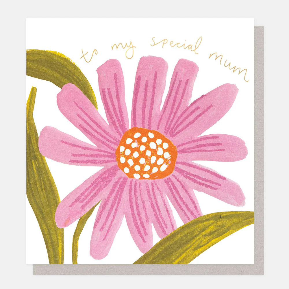 Pink Flower To My Special Mum Card