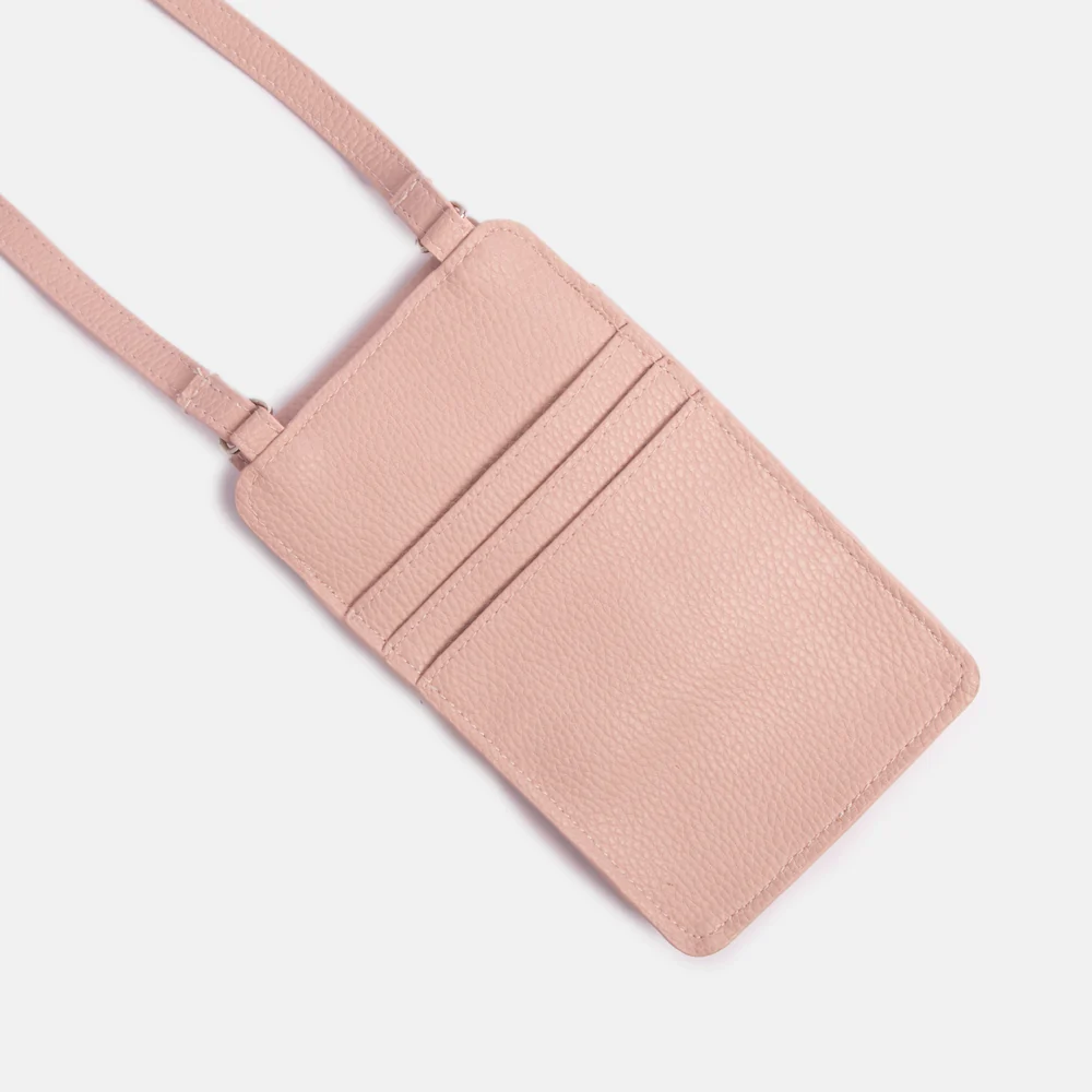 Pink Vegan Leather Phone Bag - Image 2