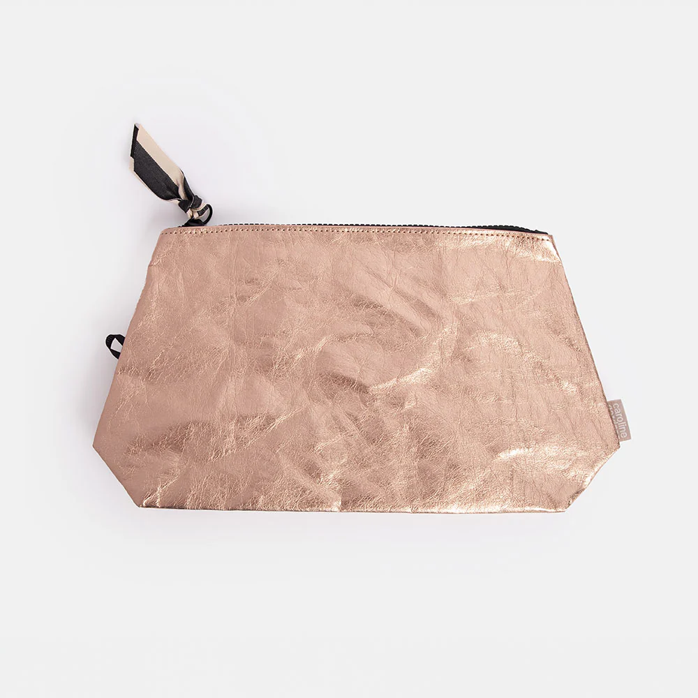 Rose Gold Beauty Clutch Bag